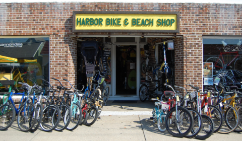 Harbor Bike and Beach Shop Exterior